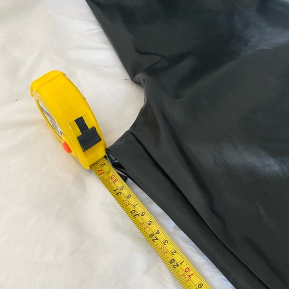 Aritzia Wilfred Free Charm Pant High Waisted Faux Leather Pants - Picture 7 of 10